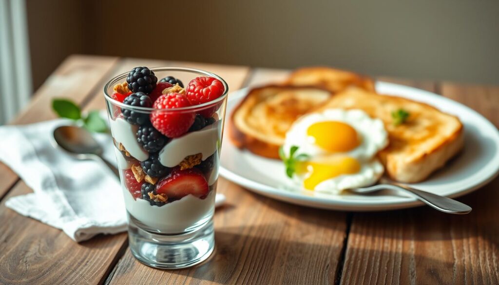 Breakfast Shot Serving Techniques