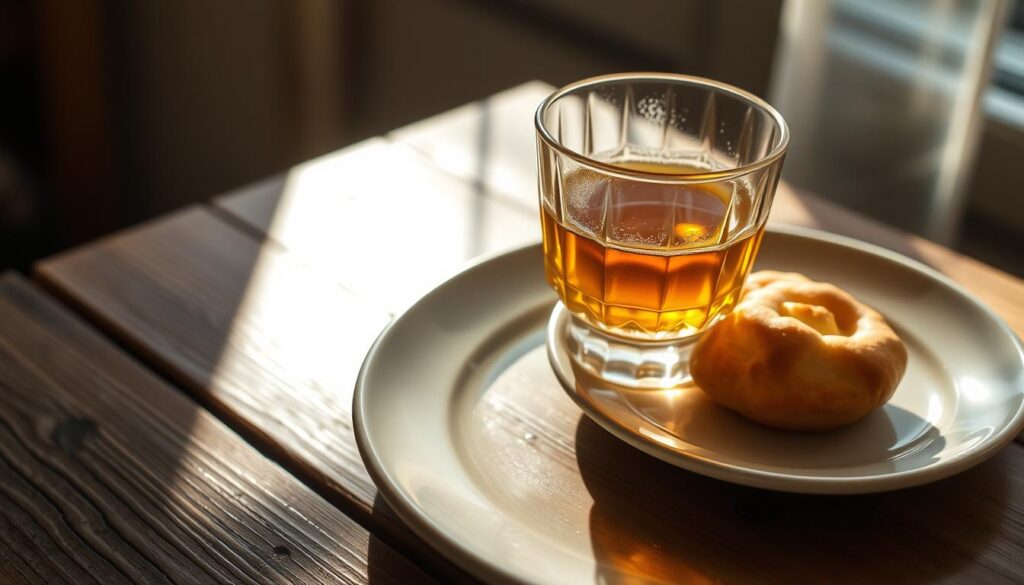 Butterscotch Schnapps for Breakfast Shot