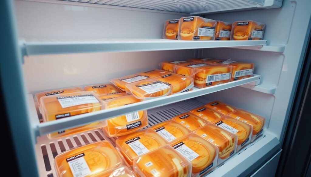 Kirkland Frozen Breakfast Sandwich Storage